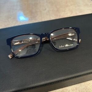 John Varvatos V409 56-18-145 Navy/Brown Glasses